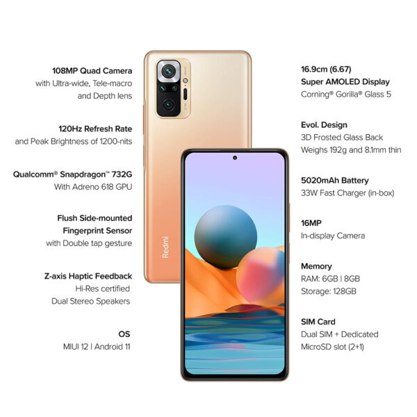 Redmi Note 10 Pro (8GB+128GB) - Image 2